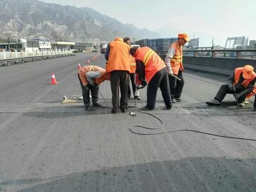 南头镇道路桥梁病害治理